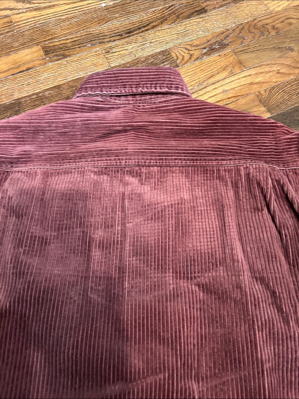 J. Crew Burgundy Corduroy Shirt Jacket - Picture 11 of 14